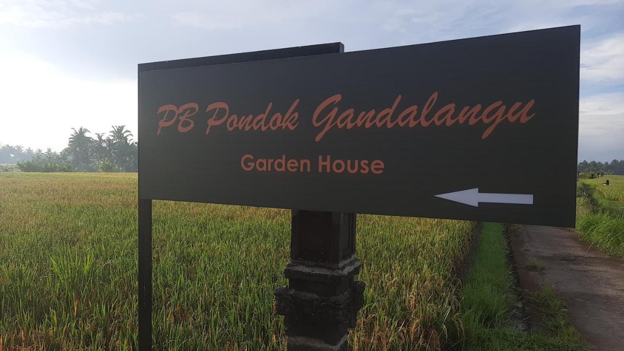 Pb Pondok Gandalangu Garden House Bali Ubud Zewnętrze zdjęcie